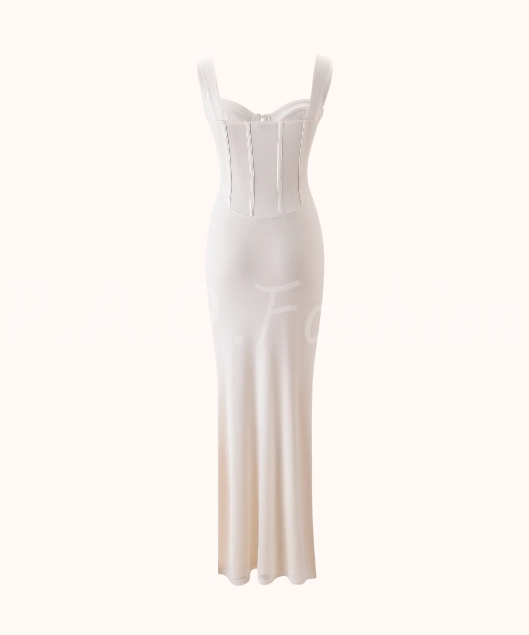 Corset Bodice Slip Maxi Dress[Available Now]