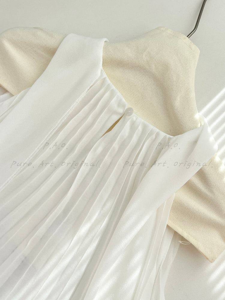 ELIO RUCHED SET DRESS