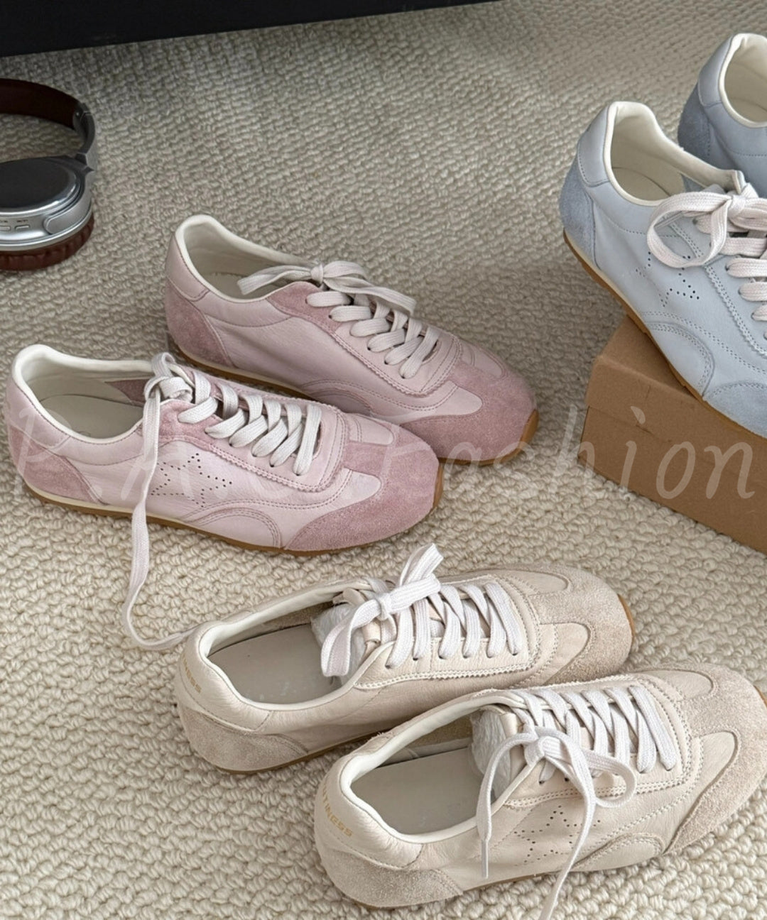 Retro Colorblock Trainer Sneakers