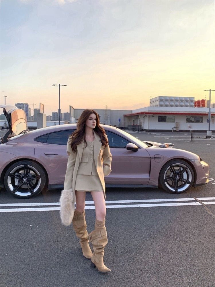 Padded Oversized Blazer