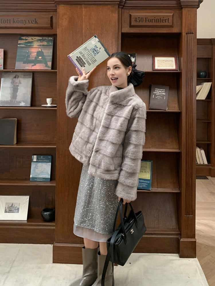 Luxe Aura Midi Skirt