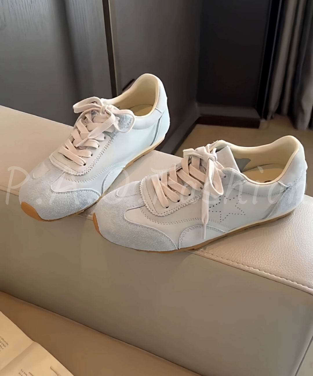 Retro Colorblock Trainer Sneakers