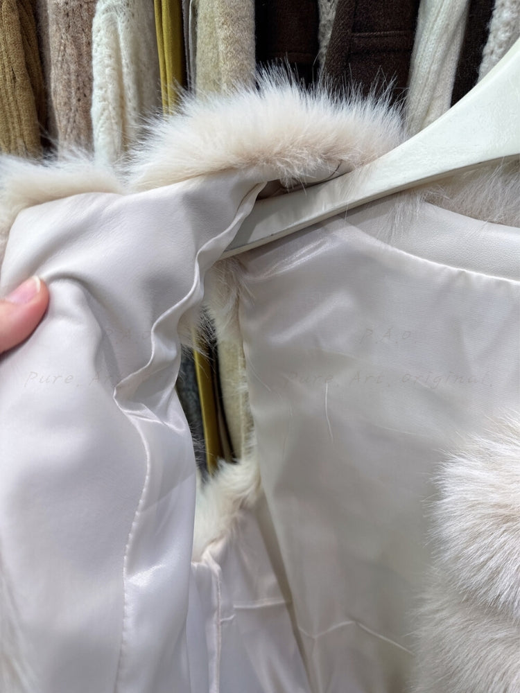 Snowland Faux Fur Sleeveless Vest