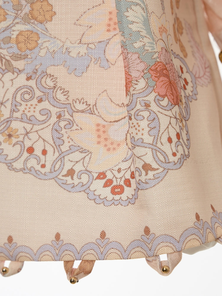 2026 Resort Floral Shirt & Shorts Set