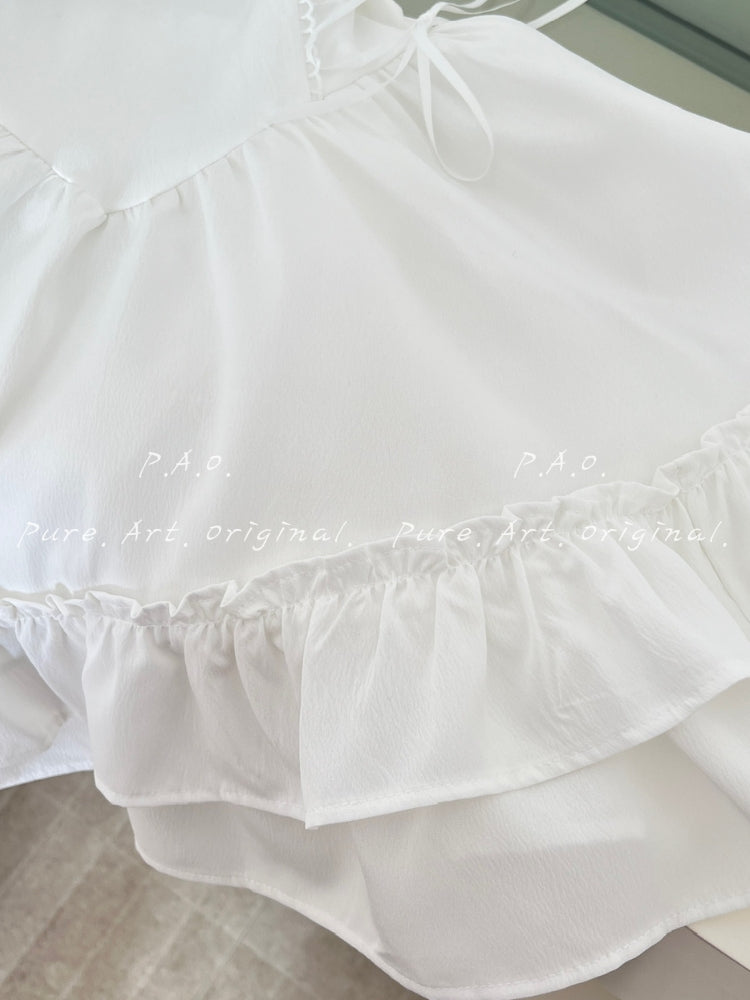 ELLA TIERED STRAPPY MAXI DRESS