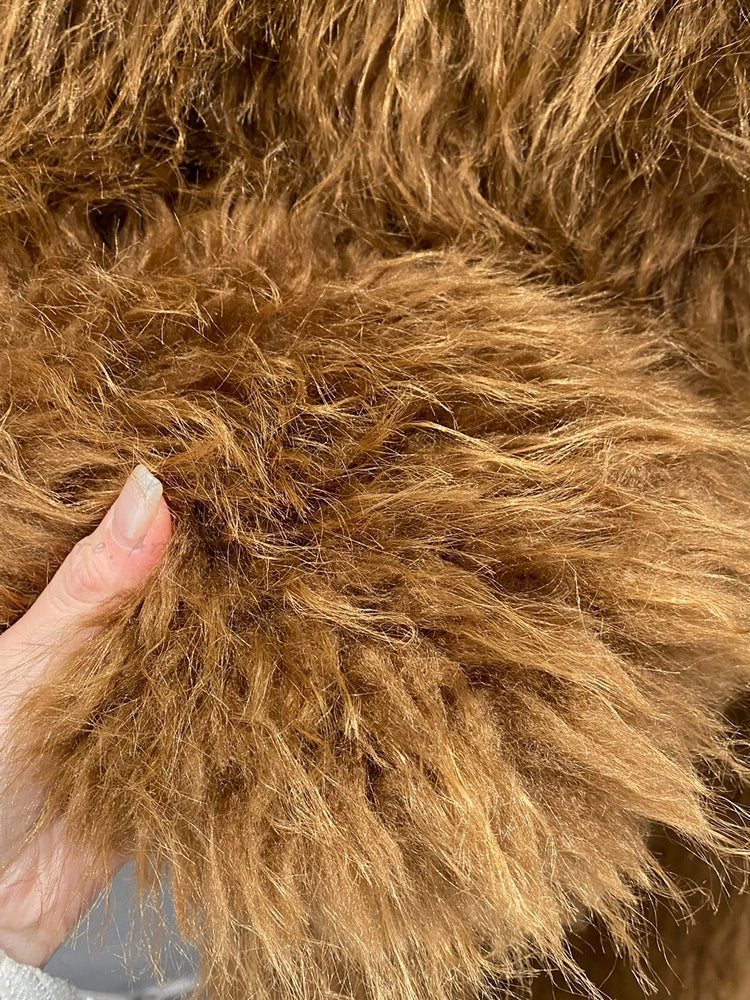 Tuscany Reverie – Eco Faux Fur Coat