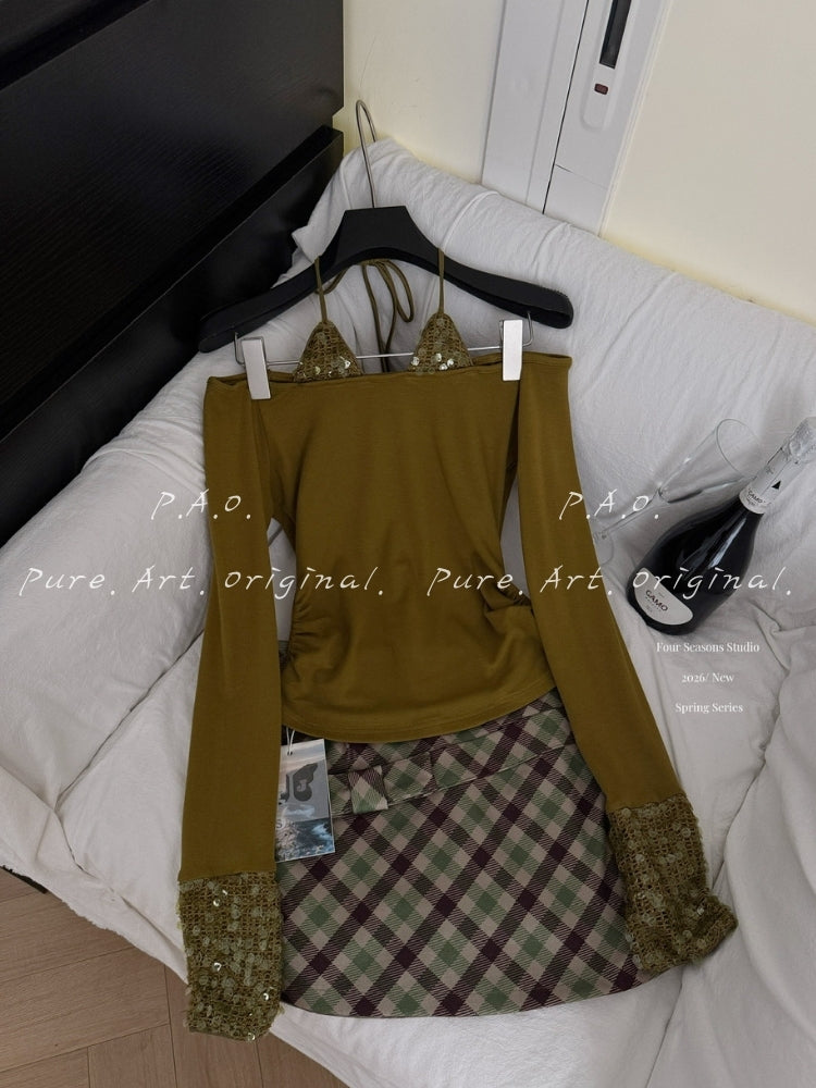 OLIVE RETRO SET