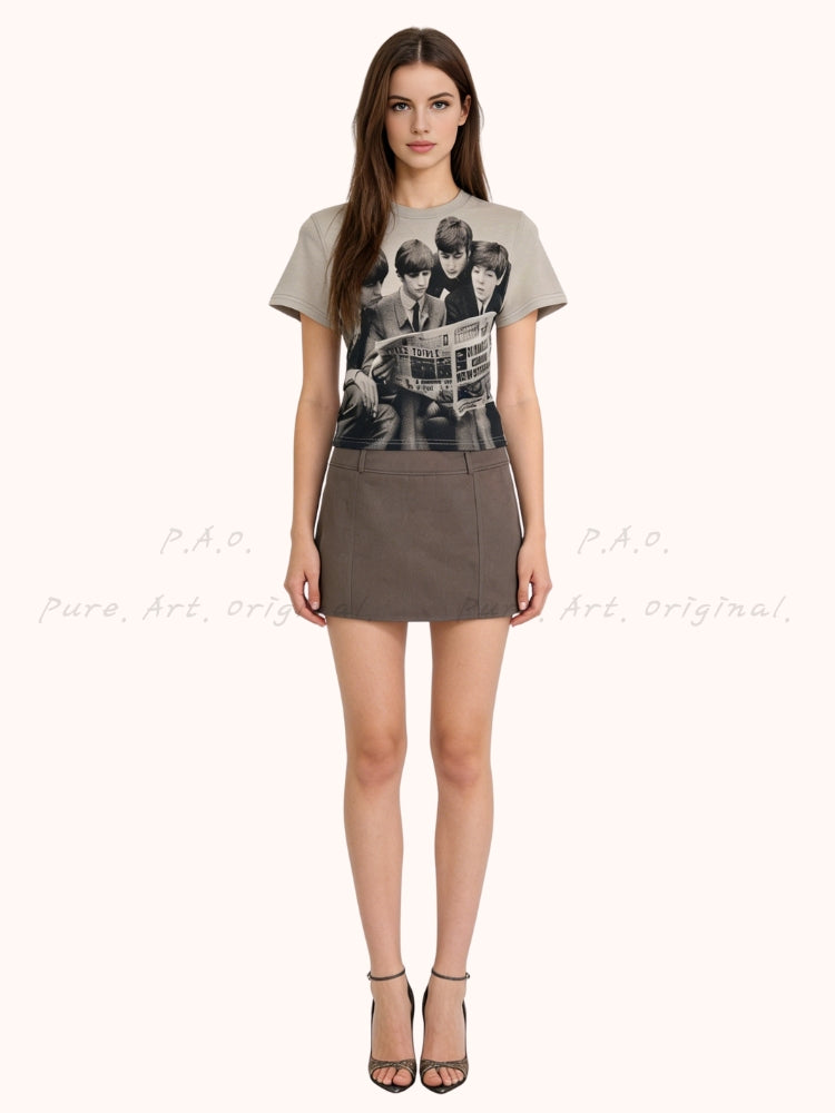 AVERY PRINT TEE
