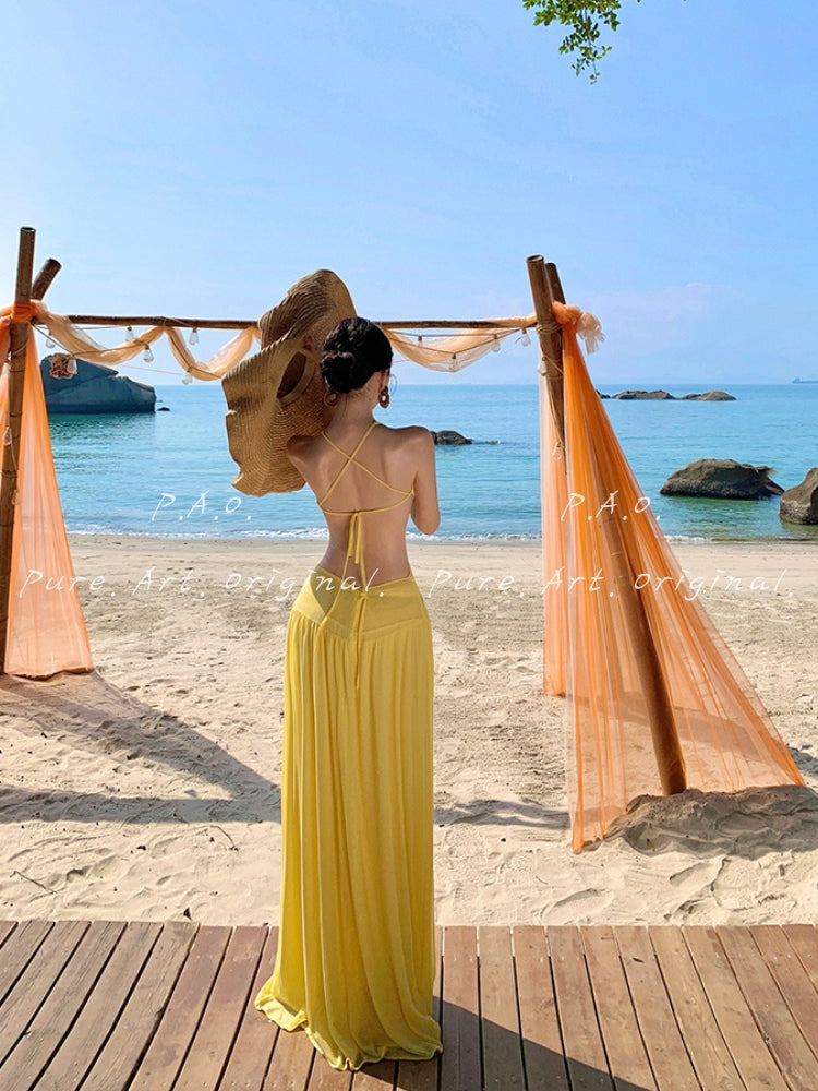 Solstice Halter Dress