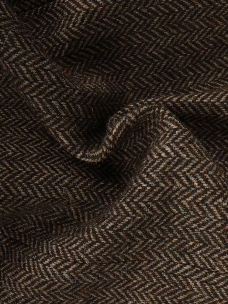 British-Style Argyle Wool-Blend Blazer