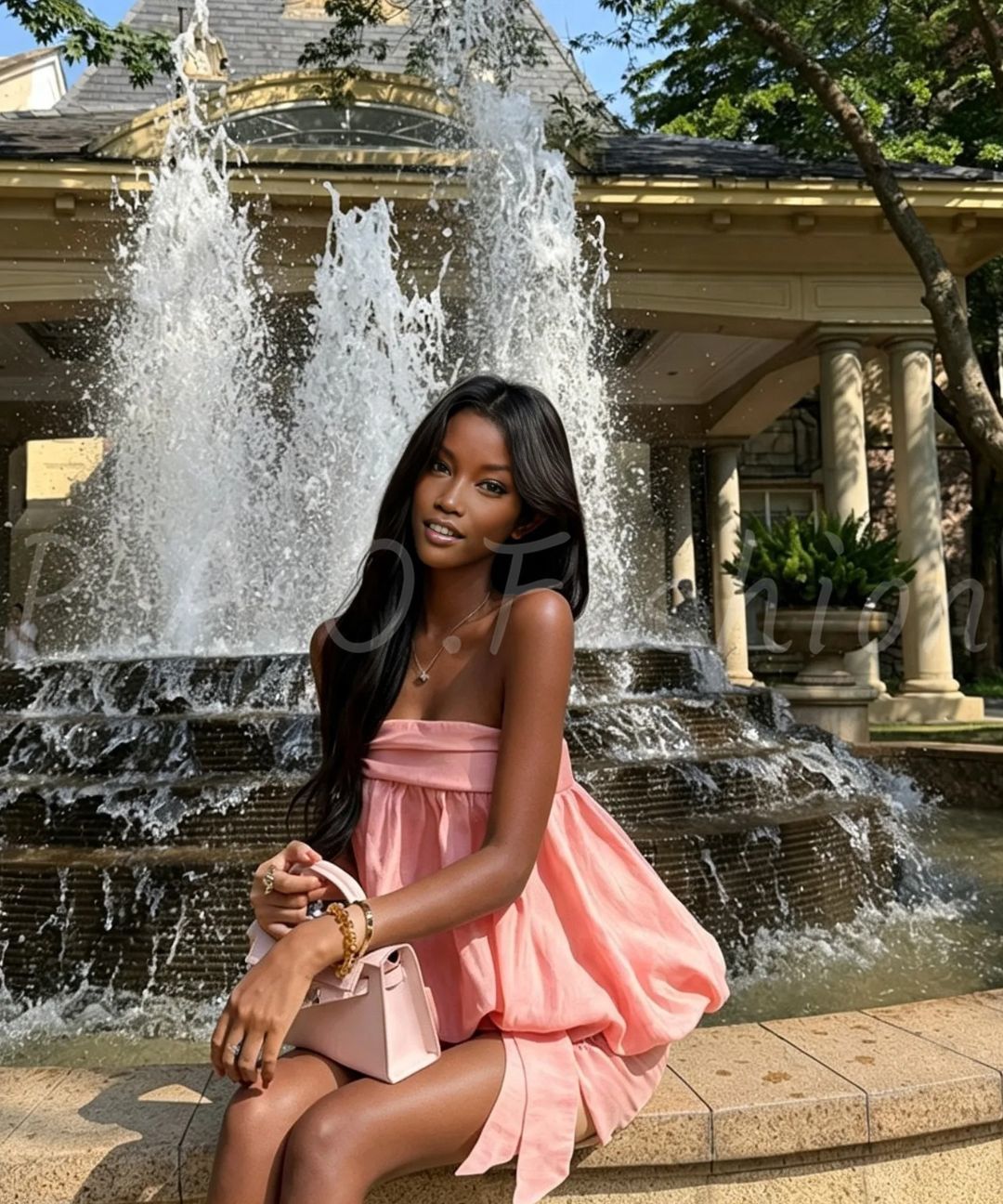 Strapless Ruched Bubble Hem Mini Dress