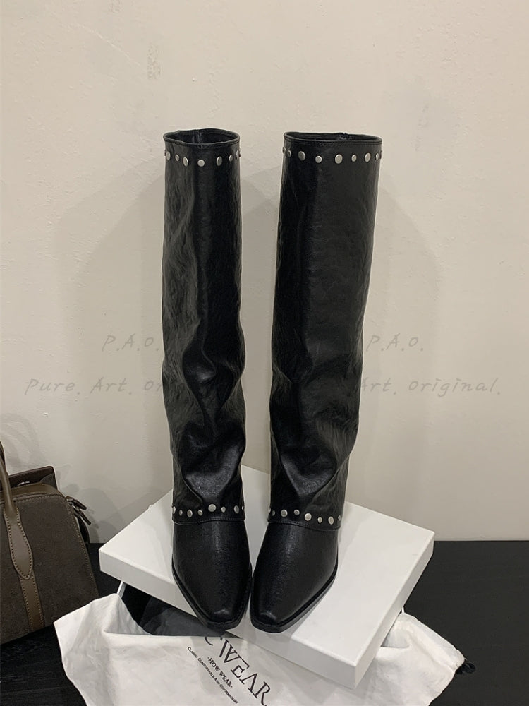 ASTRA STUD BOOTS