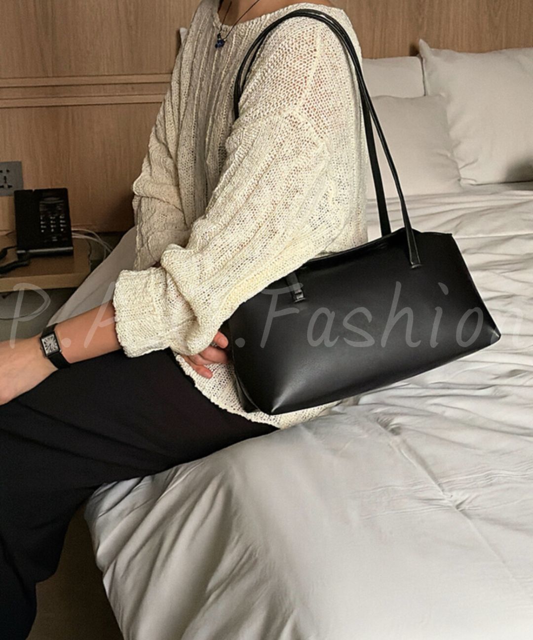 Minimalist French Baguette Shoulder Bag