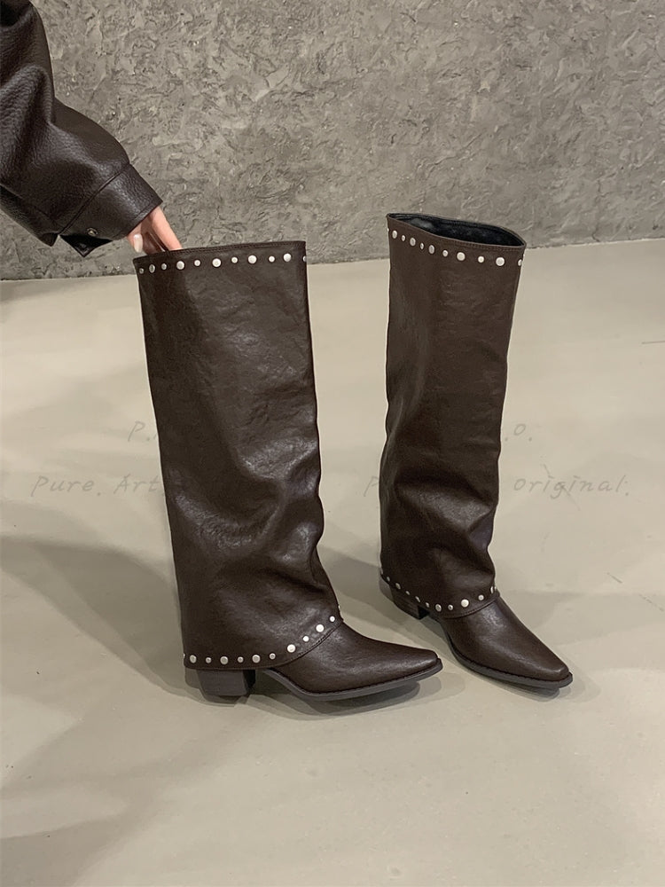 ASTRA STUD BOOTS