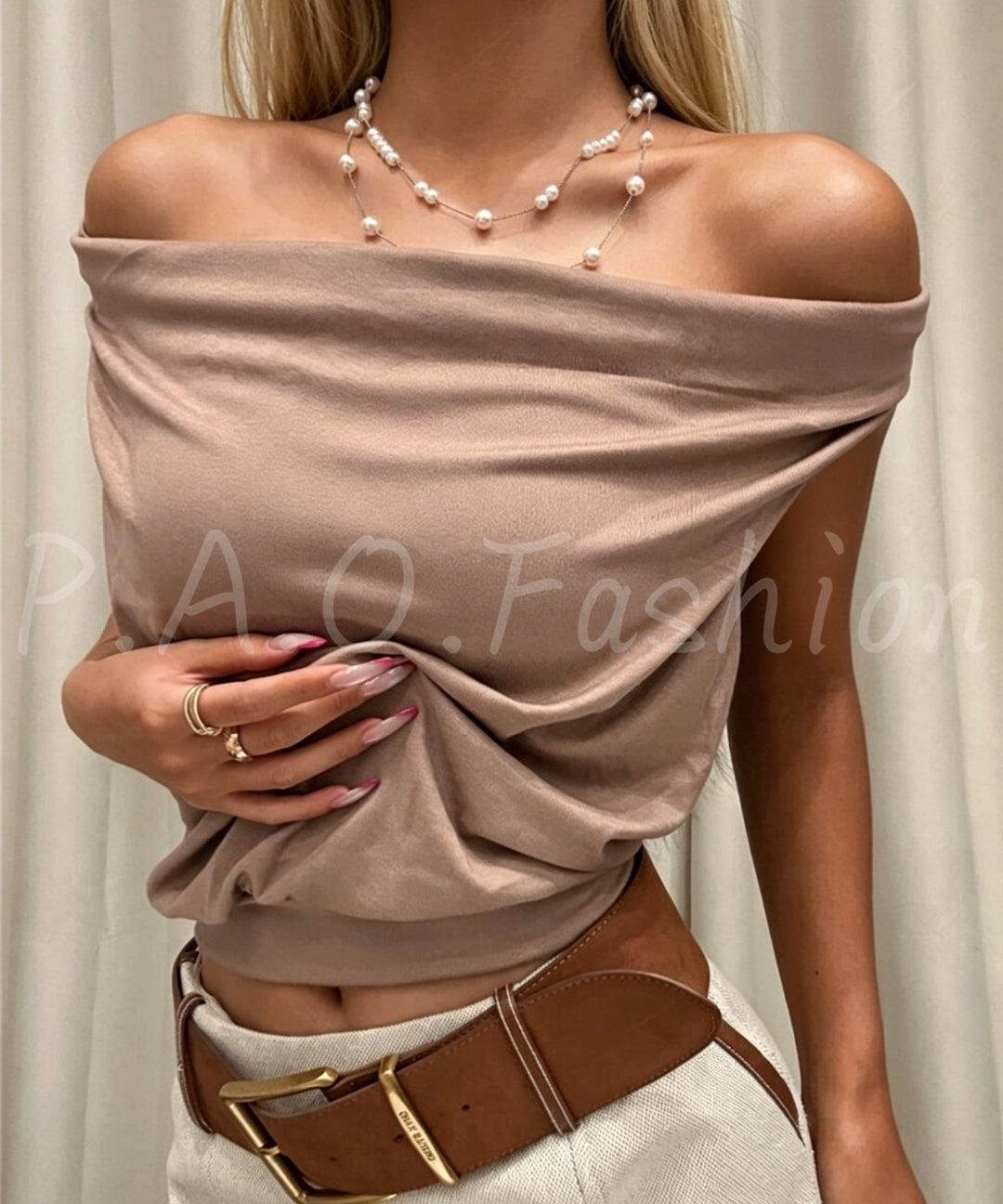 Draped Halter Knit Tank Top[Available Now]