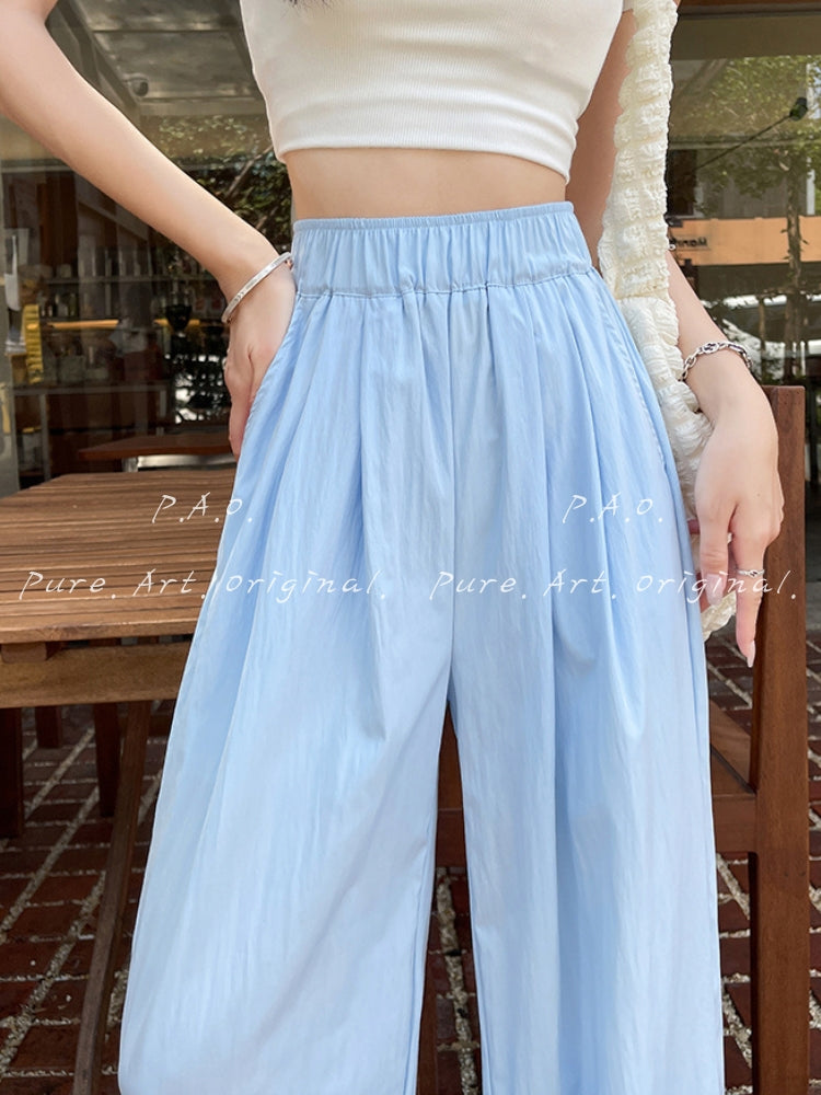 Relaxed Wide Leg Lounge Pants