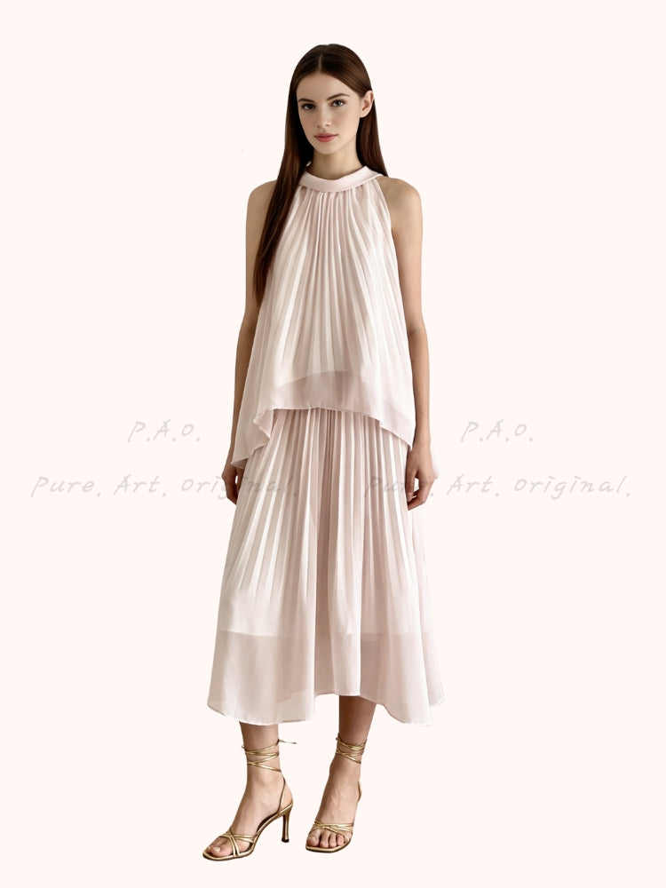 ELIO RUCHED SET DRESS