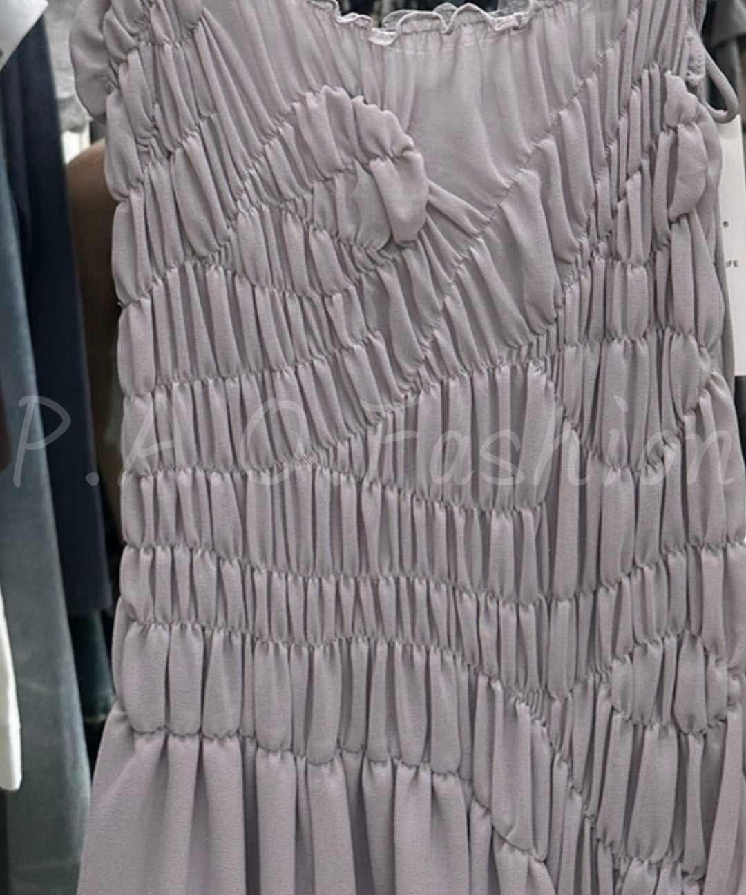 Ruched Strap Maxi Dress[Available Now]