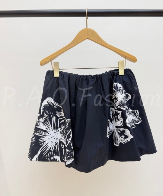 Floral Print Shirt & Midi Skirt Set[Available Now]