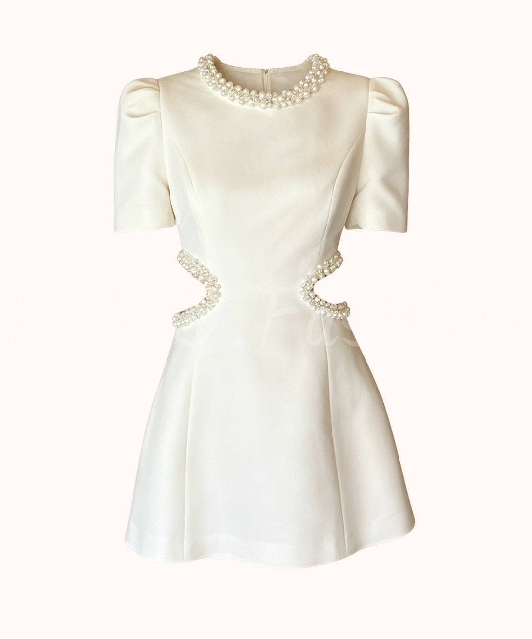 Embellished Waist A-Line Dress[Available Now]