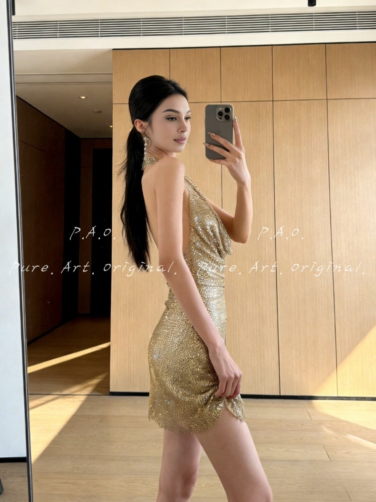 GILDED HOLLYWOOD DRESS