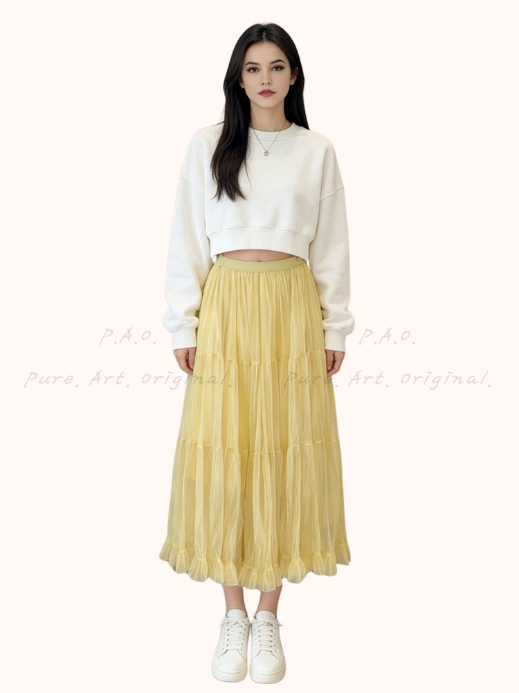 AMARA PLEATED SKIRT