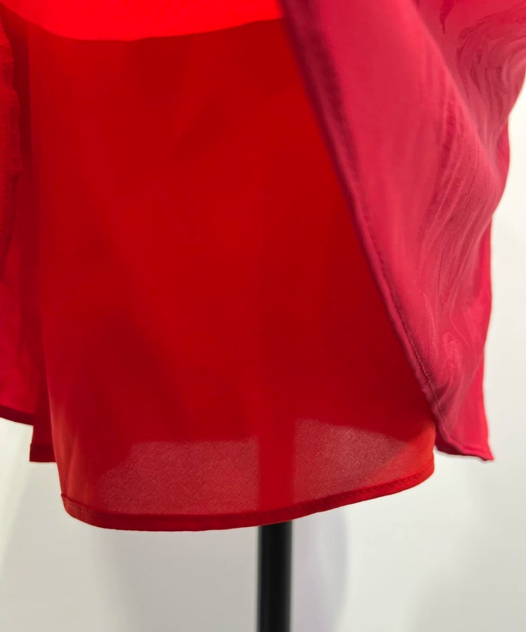 Vintage Jacquard Satin Halter Mini Dress