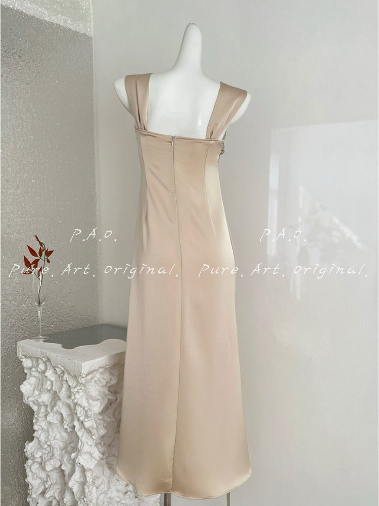 CHAMPAGNE GLIMMER GOWN
