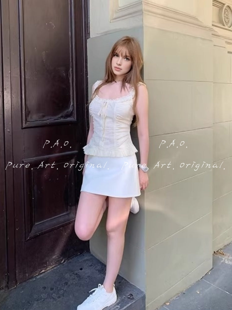 LÉONIE RUCHED CAMI TOP
