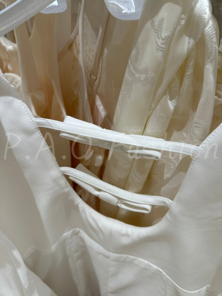 Bow Back Waist Mini Dress