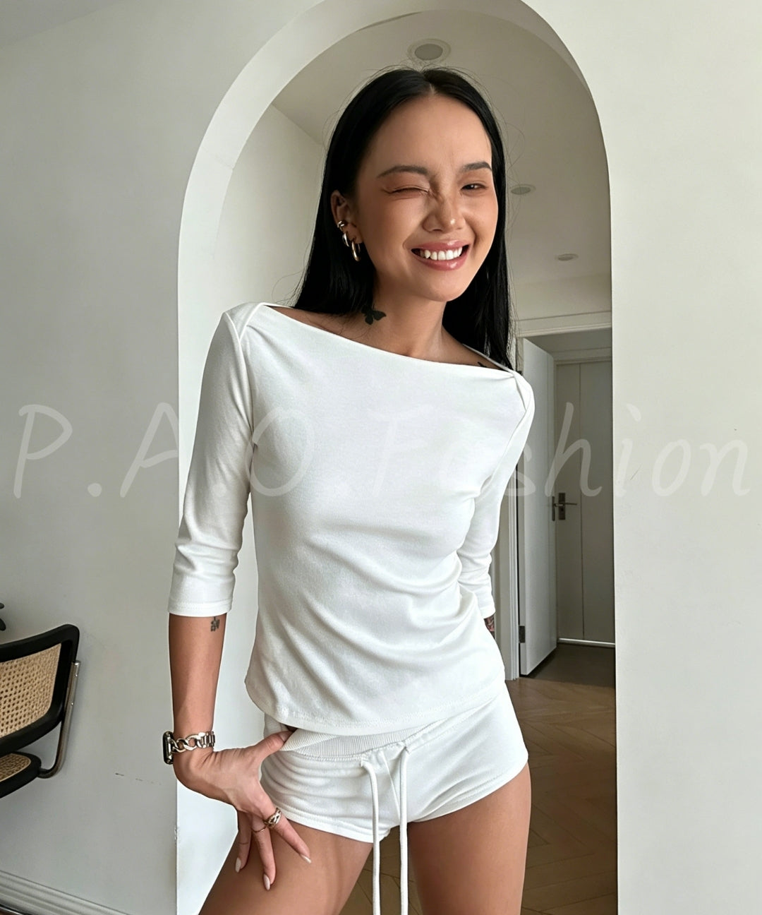 Drawstring Micro Lounge Shorts