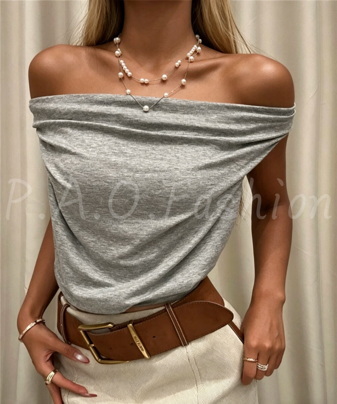 Draped Halter Knit Tank Top[Available Now]
