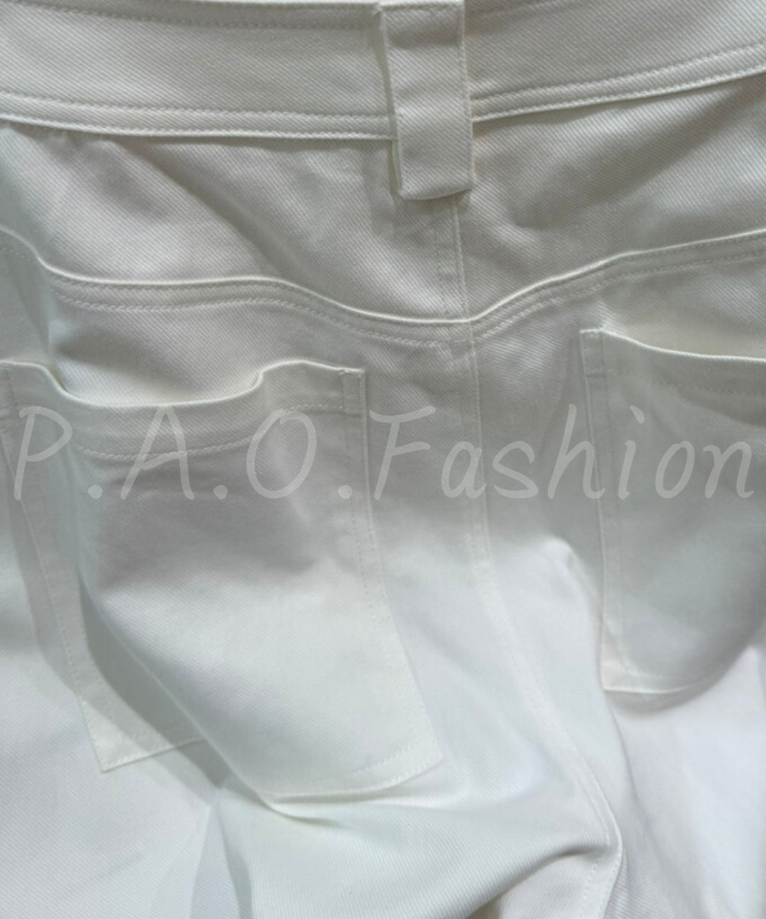 Tencel Cotton Wide-Leg Pants