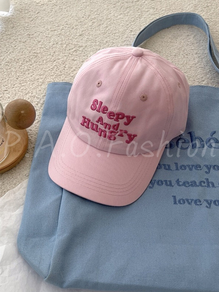 Washed Cotton Embroidered Baseball Cap