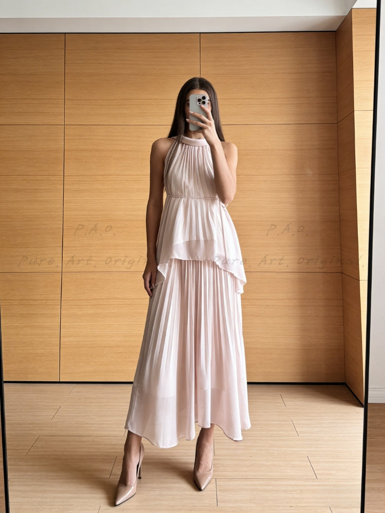 ELIO RUCHED SET DRESS