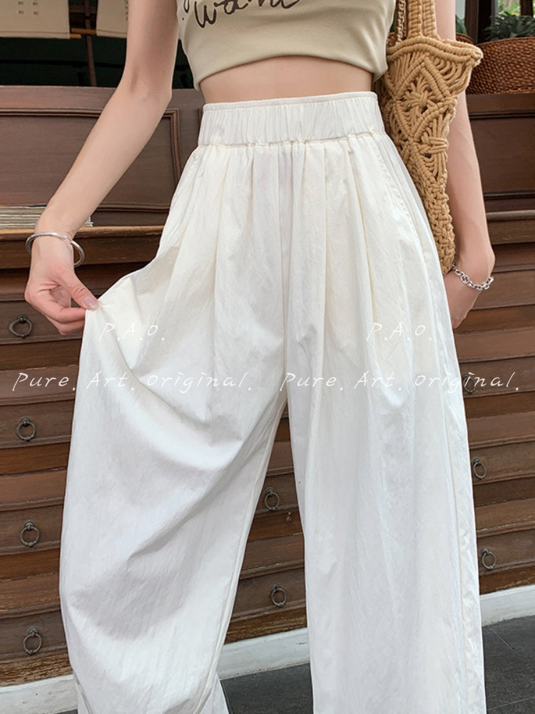 Relaxed Wide Leg Lounge Pants