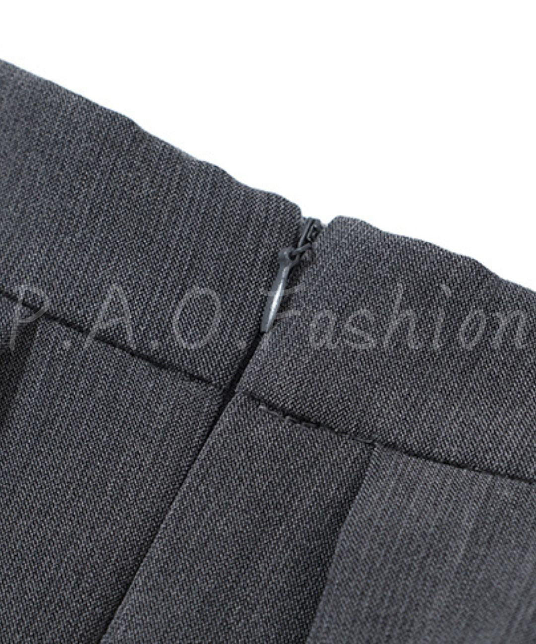 Bow-Back Vest & Pleated Mini Skirt Set
