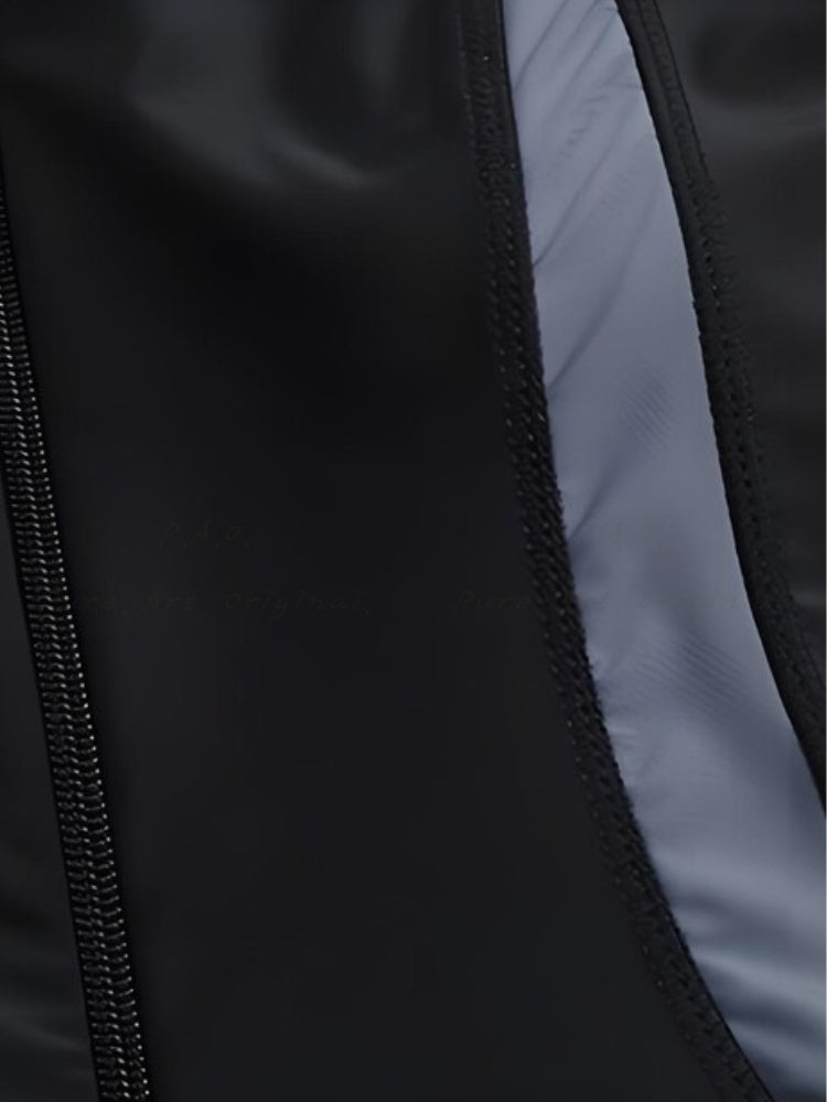 Front Zip One-Piece Swimsuit