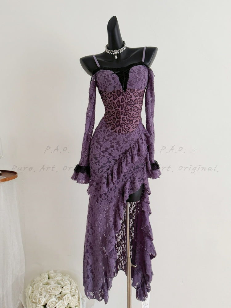 NOCTURNE LEOPARD DRESS