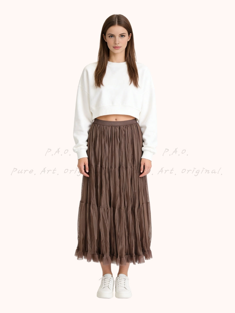 AMARA PLEATED SKIRT