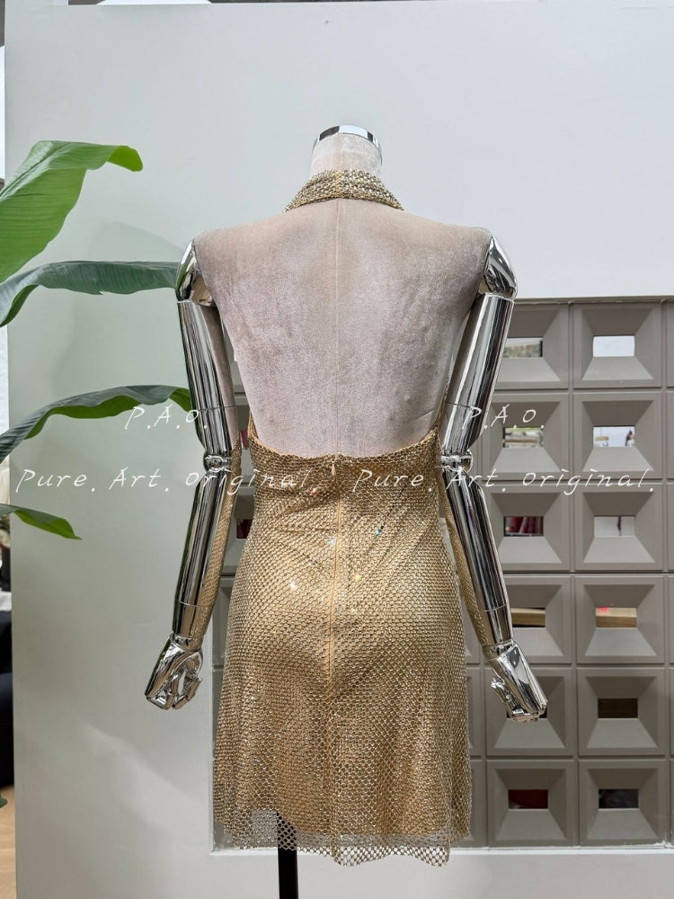 GILDED HOLLYWOOD DRESS