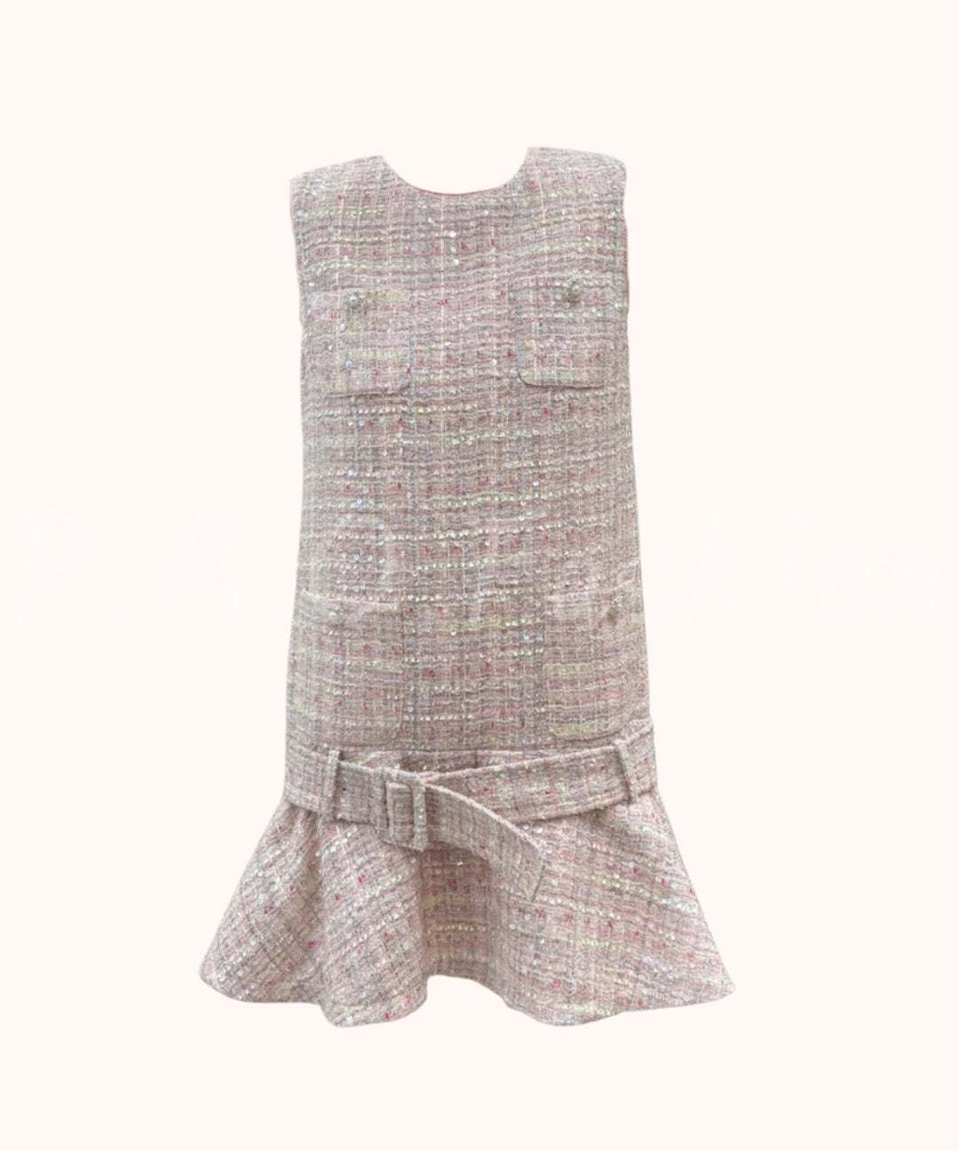 Lumière Tweed Dress