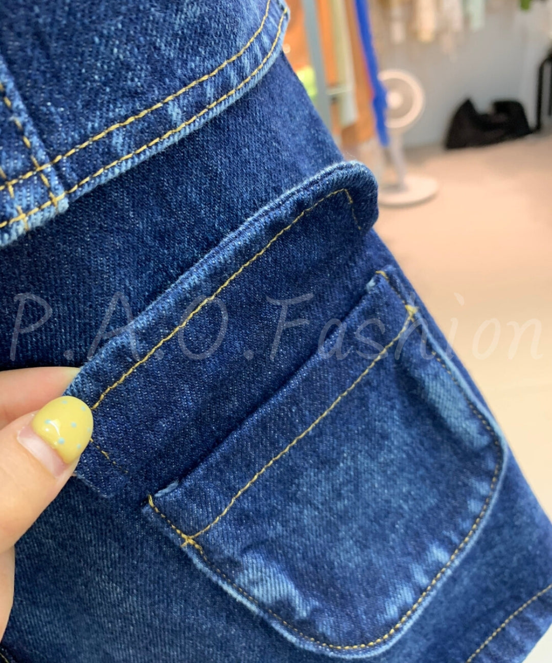 Backless Bow Denim Set[Available Now]