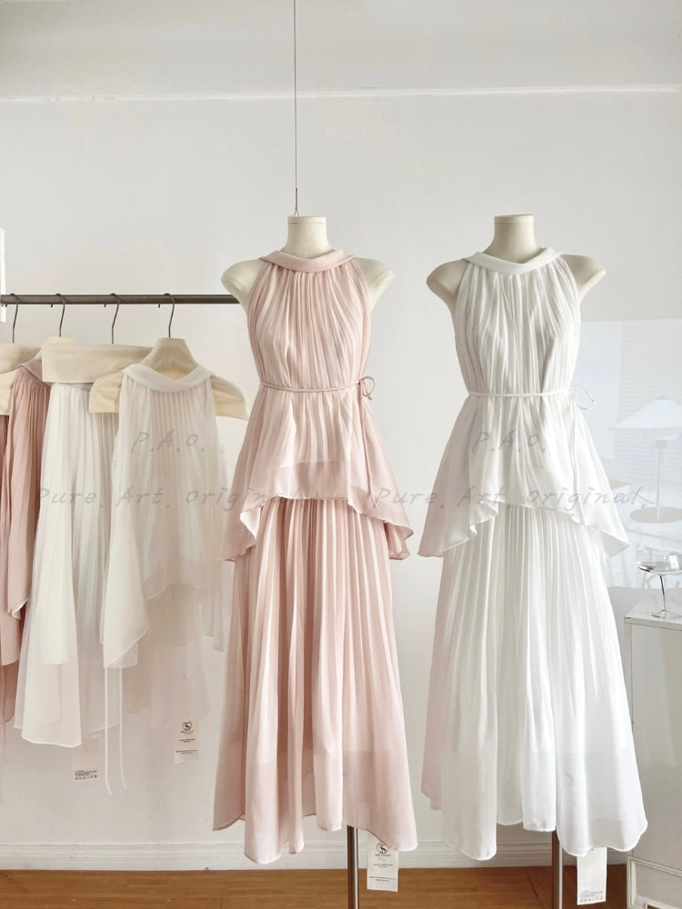 ELIO RUCHED SET DRESS