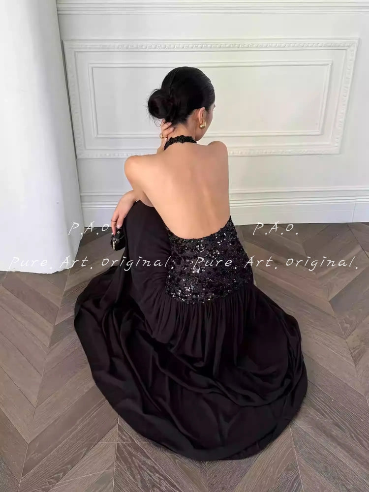 NOIR HALO GOWN