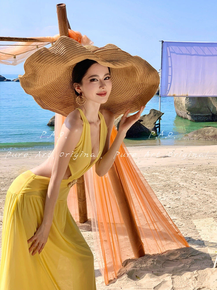 Solstice Halter Dress