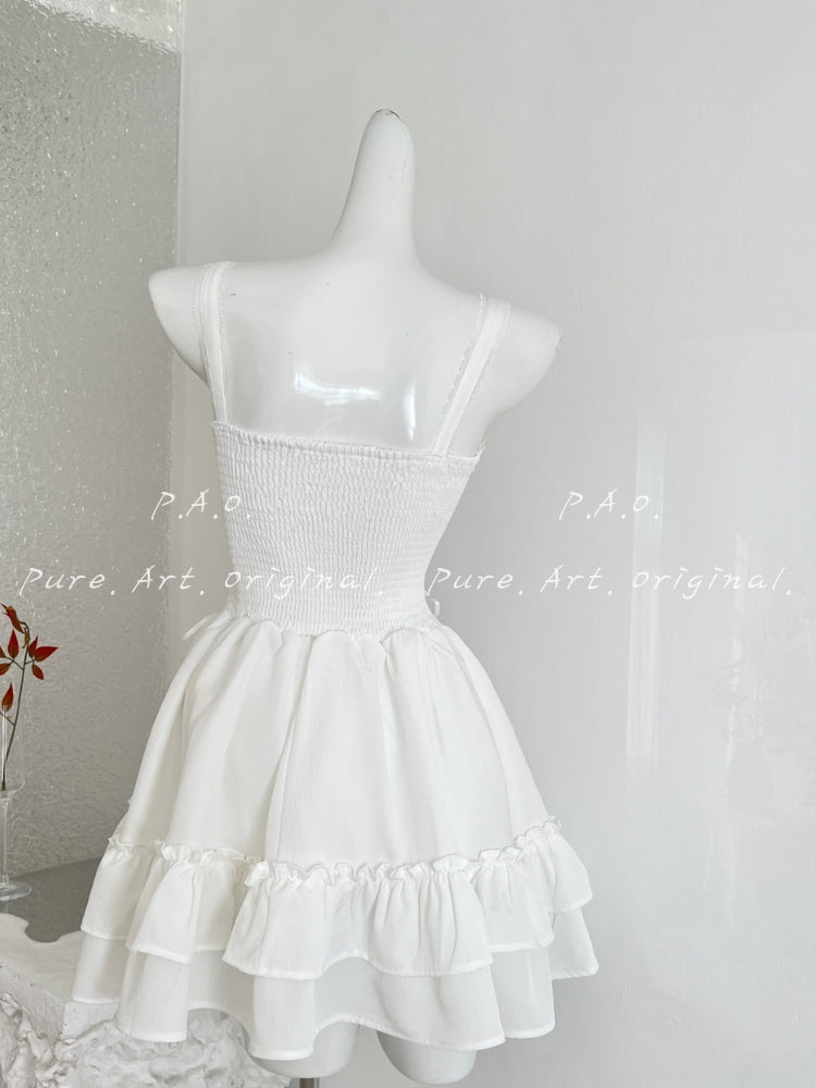 ELLA TIERED STRAPPY MAXI DRESS