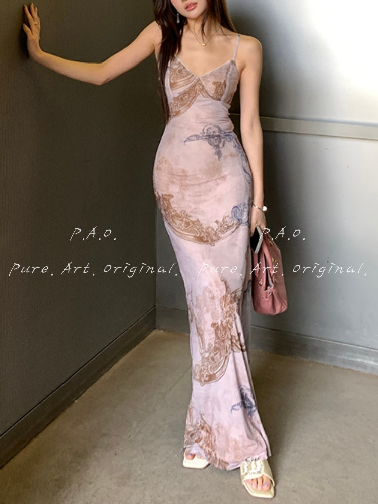 Rosaline V-Neck Maxi Dress