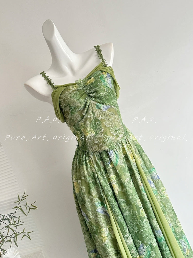 ELYSIA COWL NECK TIERED MAXI DRESS