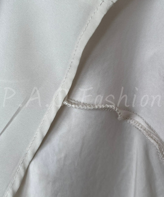 Halter Twist Top & High-Waisted Flowy Skirt Set